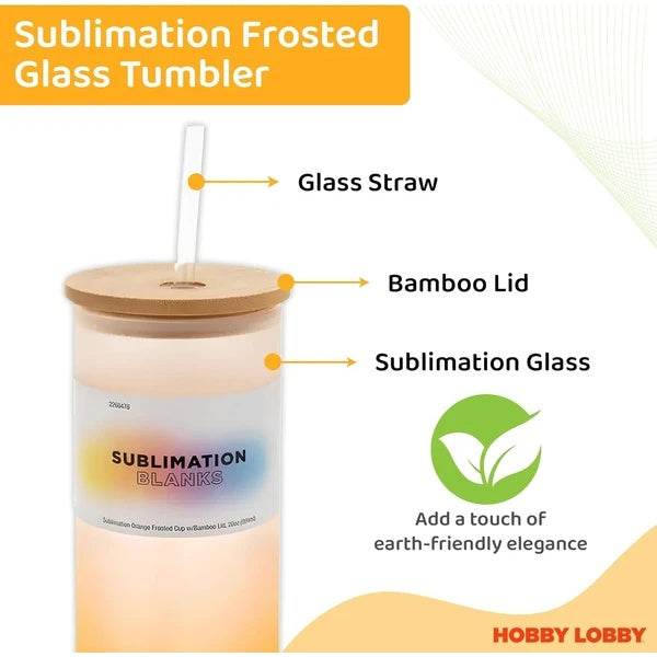 Frosted Glass Tumbler - Stuff Hunt
