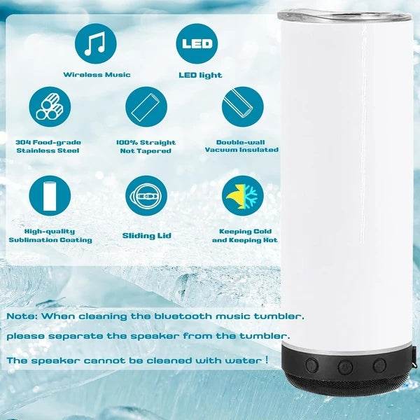 Bluetooth Music Tumbler - Stuff Hunt