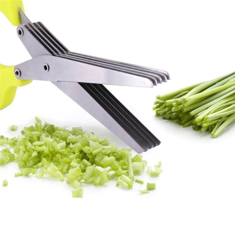 Multi-layer Green Onion Scissors - Stuff Hunt