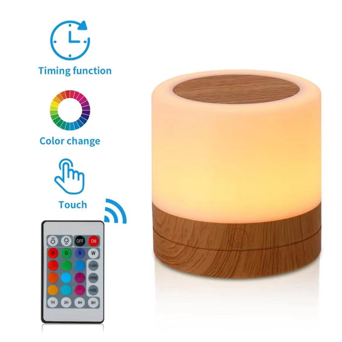 Mini Colorful Table Lamp - Stuff Hunt