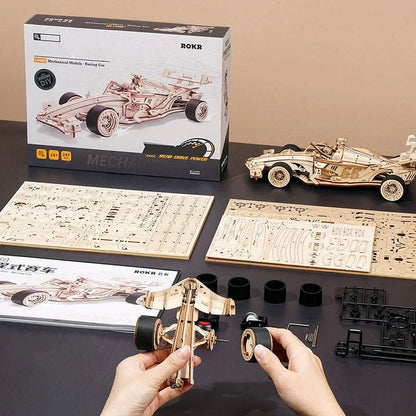 3D Car Wooden Puzzle - Stuff Hunt