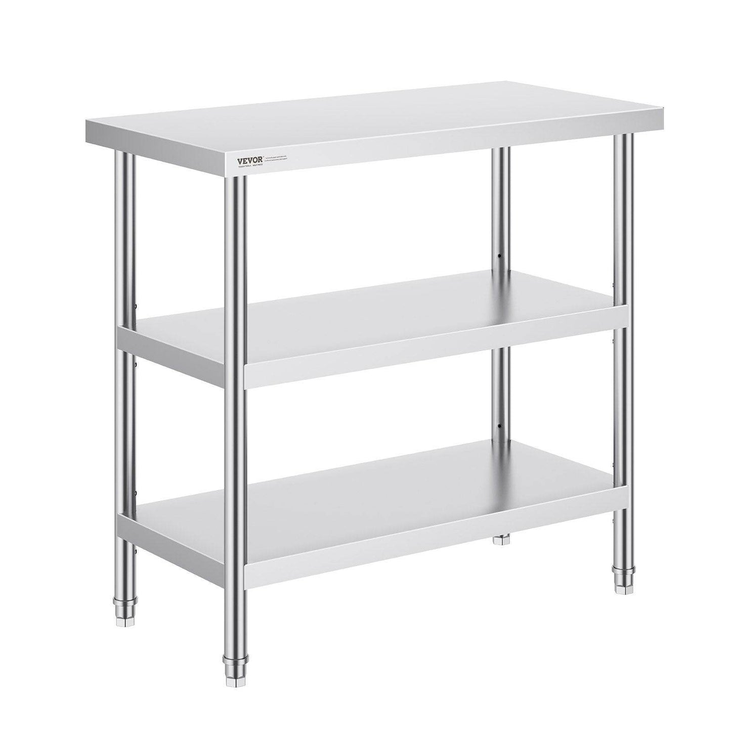 Vevor Prep Table (18×36×34) - Stuff Hunt
