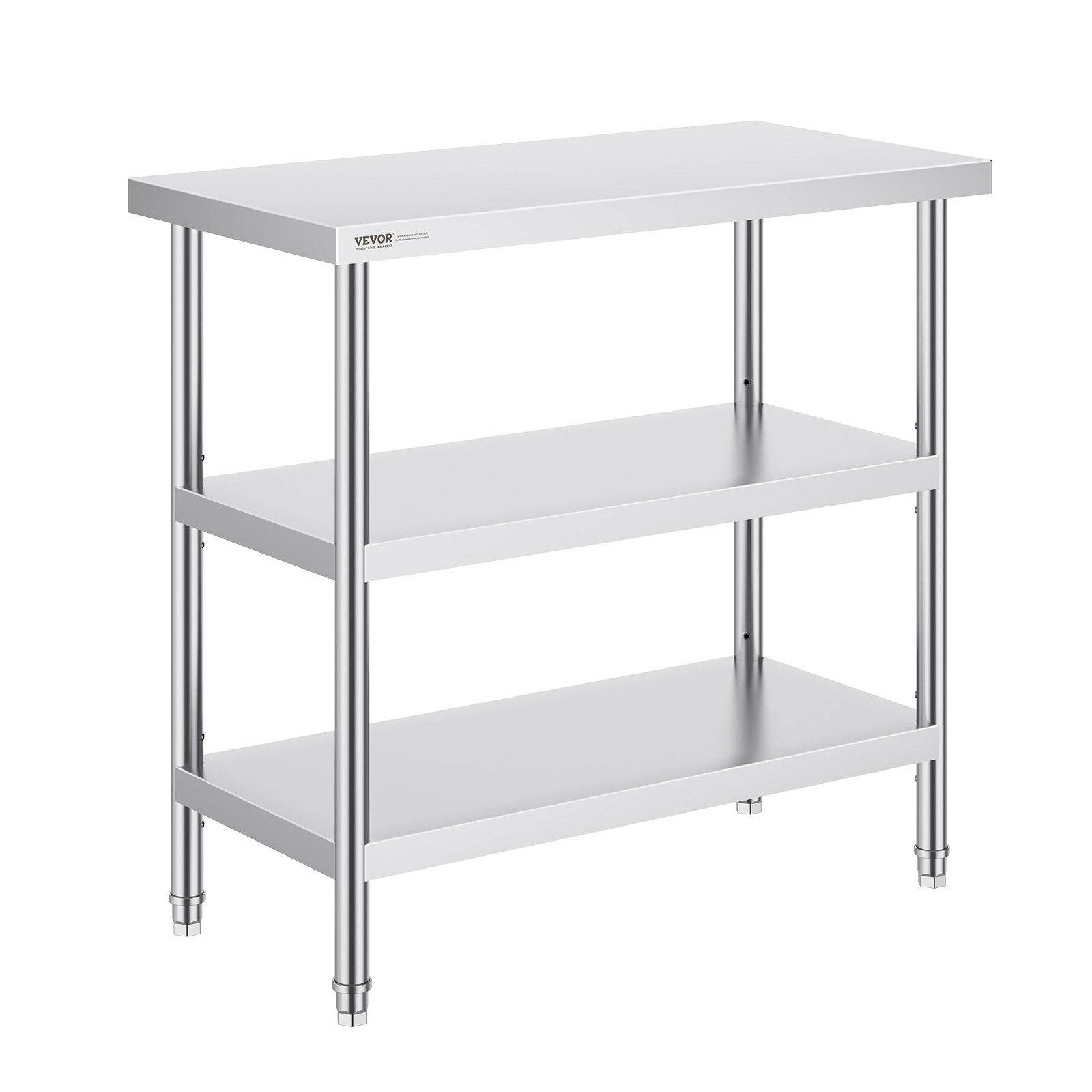Vevor Prep Table (18×36×34) - Stuff Hunt