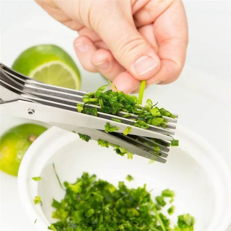 Multi-layer Green Onion Scissors - Stuff Hunt