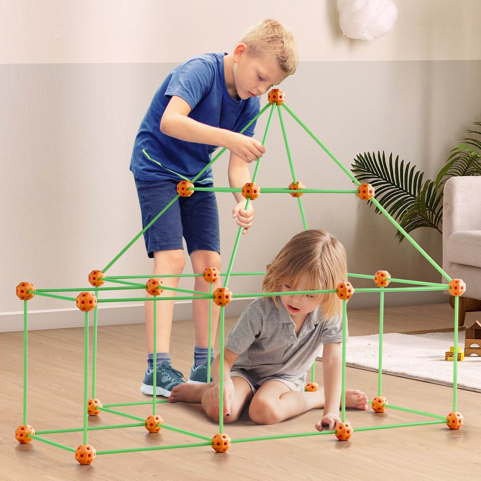 Tent Fort Building Kit - Stuff Hunt