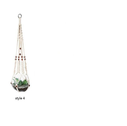 Macrame Hanging Baskets - Stuff Hunt