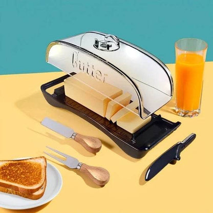 Plastic Butter Dish - Stuff Hunt