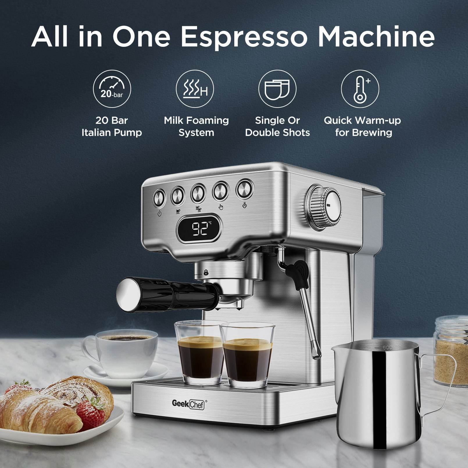 Geek Chef Espresso Machine - Stuff Hunt