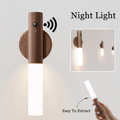 Magnetic Wood Night Light - Stuff Hunt