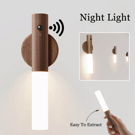Magnetic Wood Night Light - Stuff Hunt