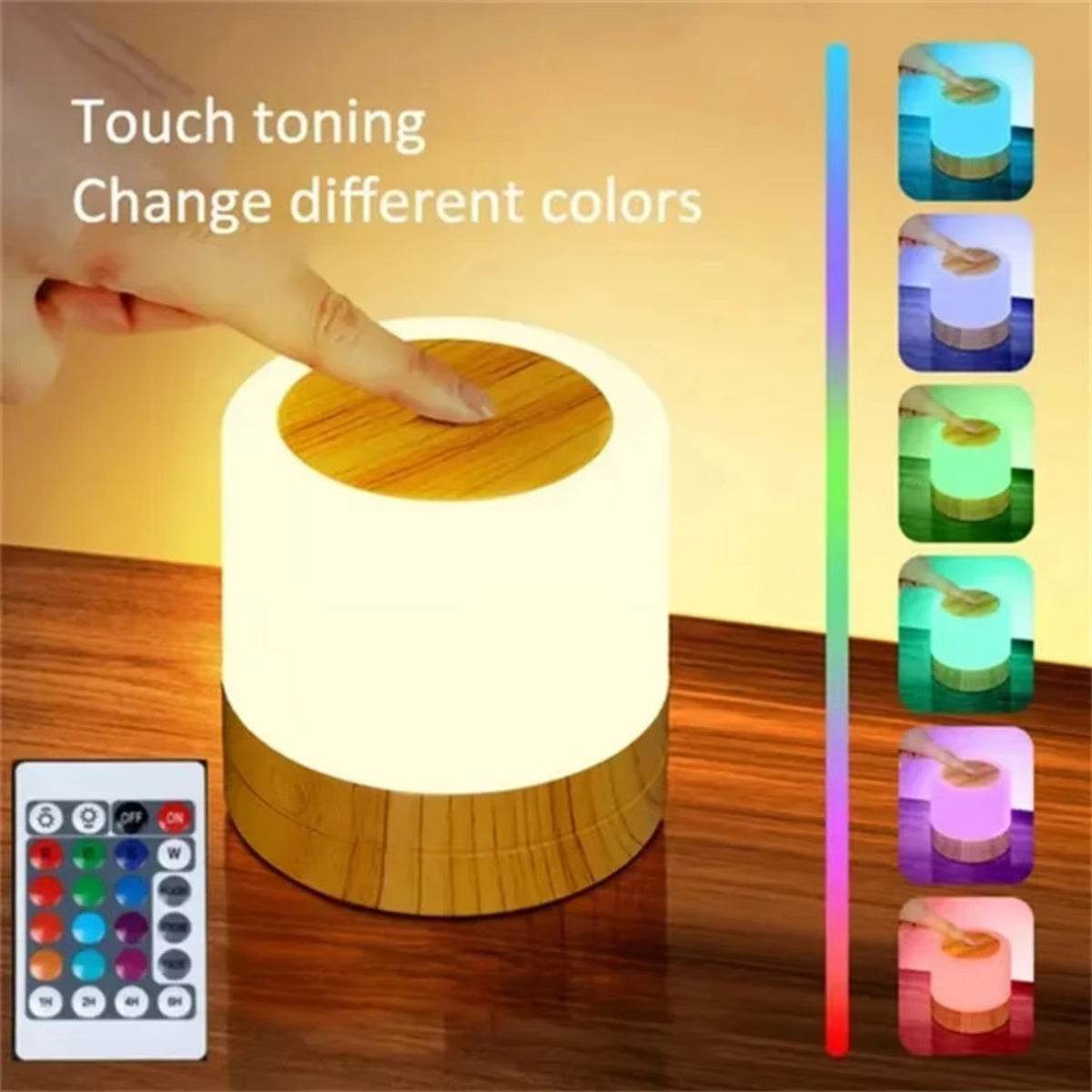 Mini Colorful Table Lamp - Stuff Hunt