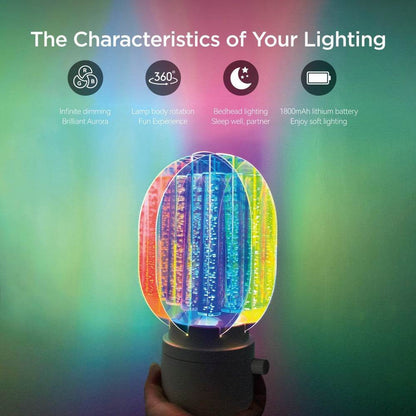 Plastic Aurora Lamp - Stuff Hunt