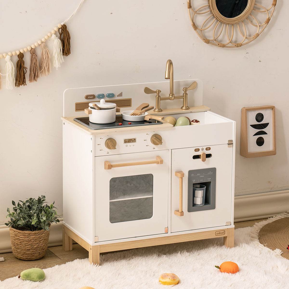 DIY Pretend Play Kitchen - Stuff Hunt