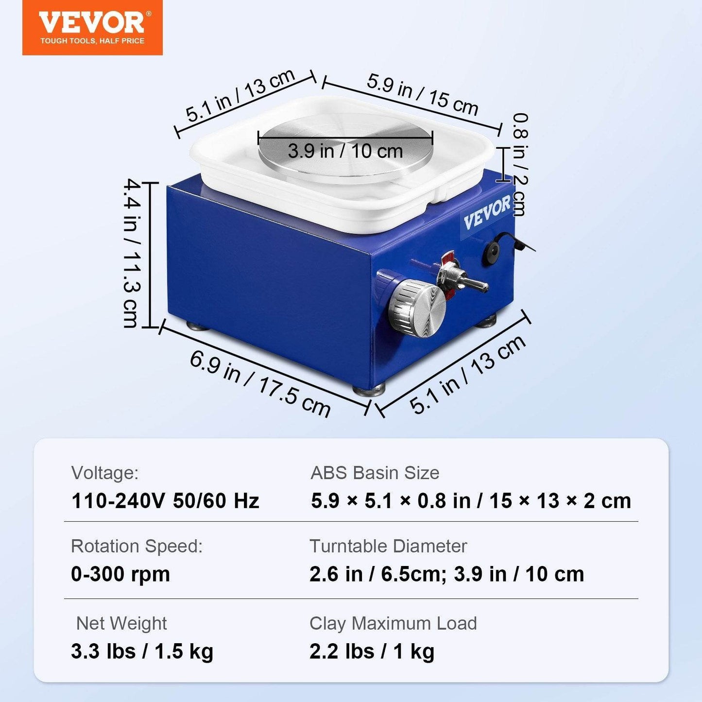 Vevor Mini Pottery Wheel - Stuff Hunt