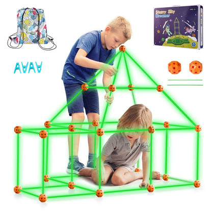 Tent Fort Building Kit - Stuff Hunt
