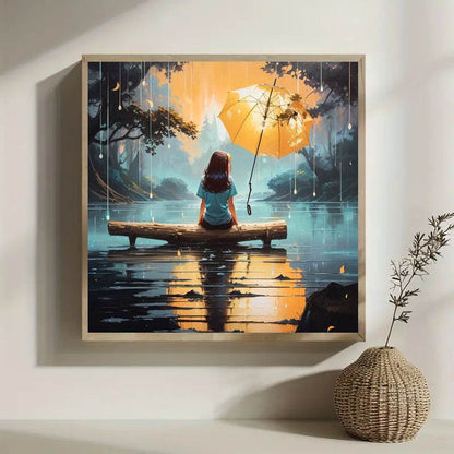 Round Water Diamond Art - Stuff Hunt