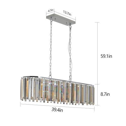 Modern Crystal Chandelier - Stuff Hunt
