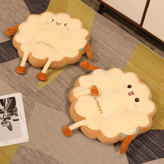 Cute Toast Cushion - Stuff Hunt