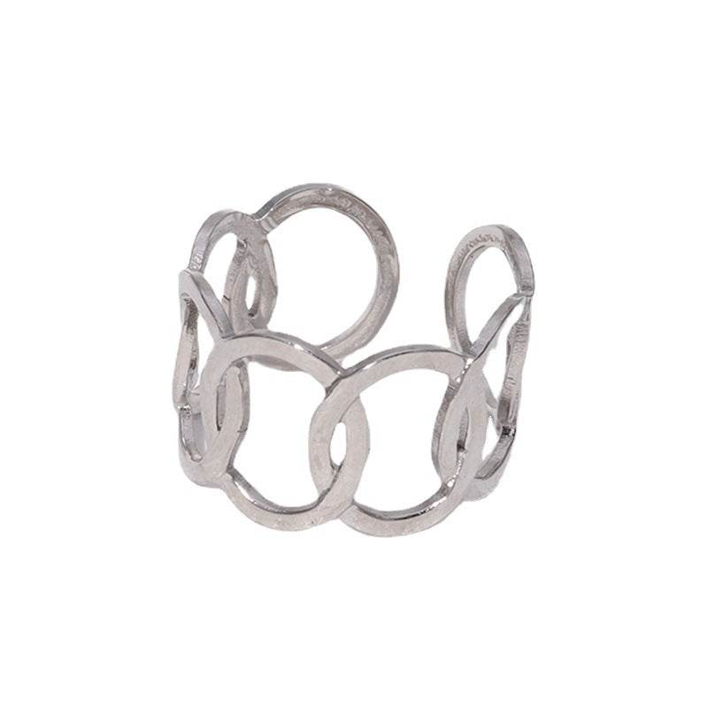 Open Titanium Steel Ring - Stuff Hunt
