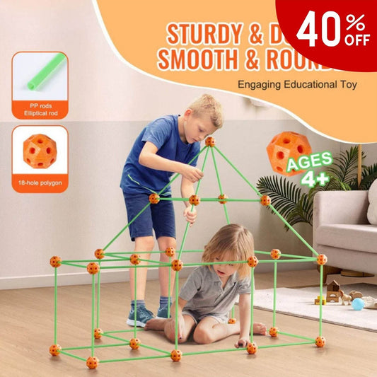 Tent Fort Building Kit - Stuff Hunt