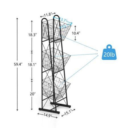 3-Tier Basket Organizer - Stuff Hunt