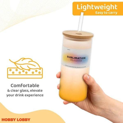 Frosted Glass Tumbler - Stuff Hunt