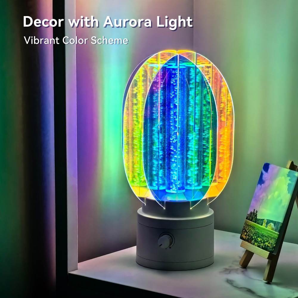 Plastic Aurora Lamp - Stuff Hunt