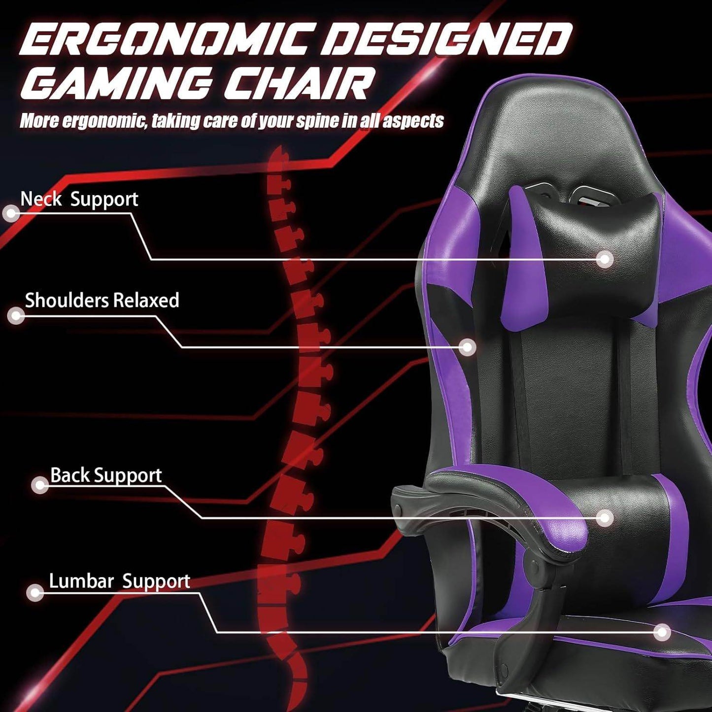 Ergonomic Gaming Chair - Stuff Hunt