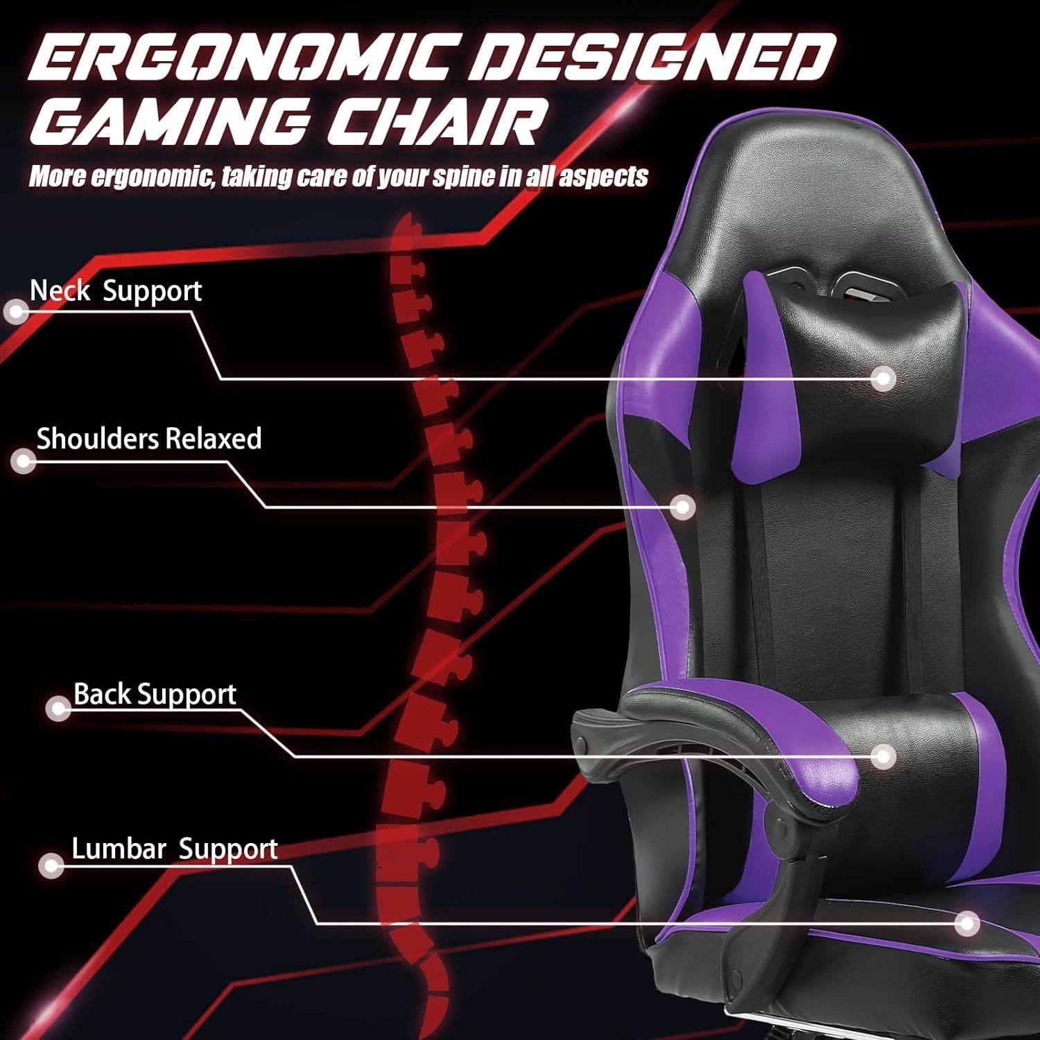Ergonomic Gaming Chair - Stuff Hunt