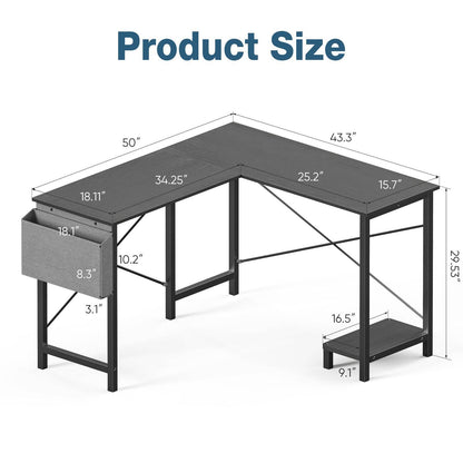 L-shaped Computer Desk - Stuff Hunt