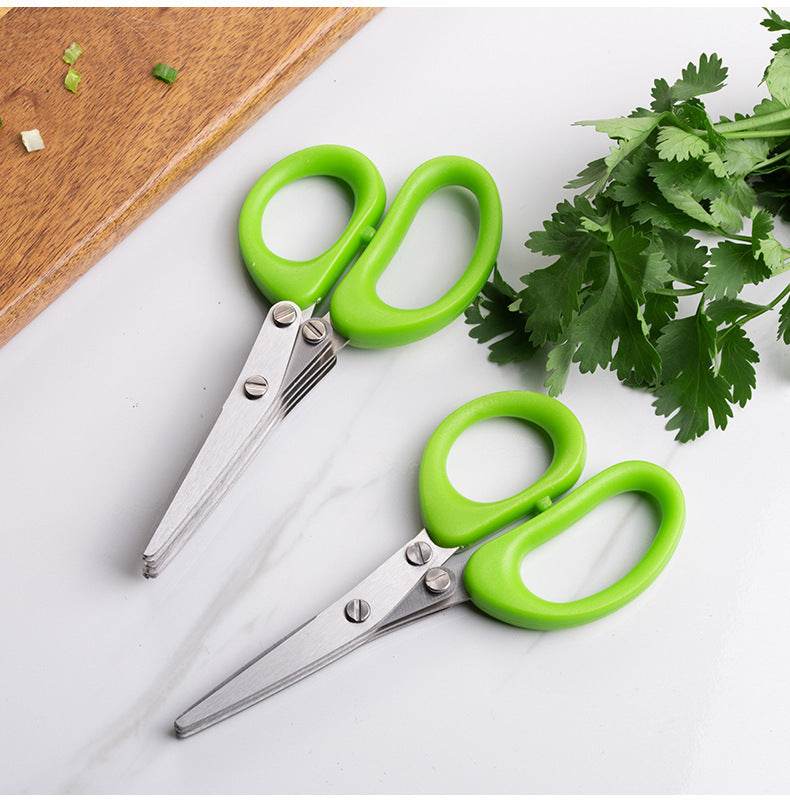Multi-layer Green Onion Scissors - Stuff Hunt