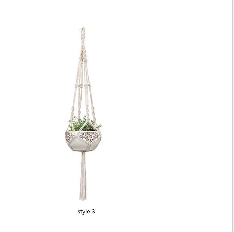 Macrame Hanging Baskets - Stuff Hunt