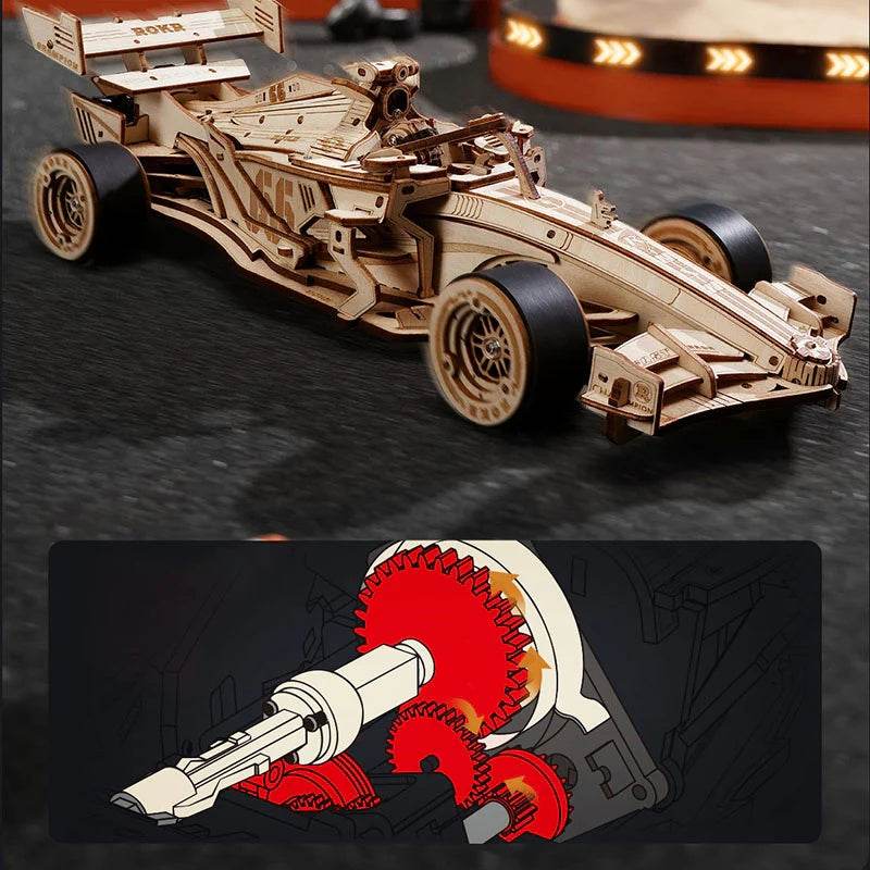 3D Car Wooden Puzzle - Stuff Hunt