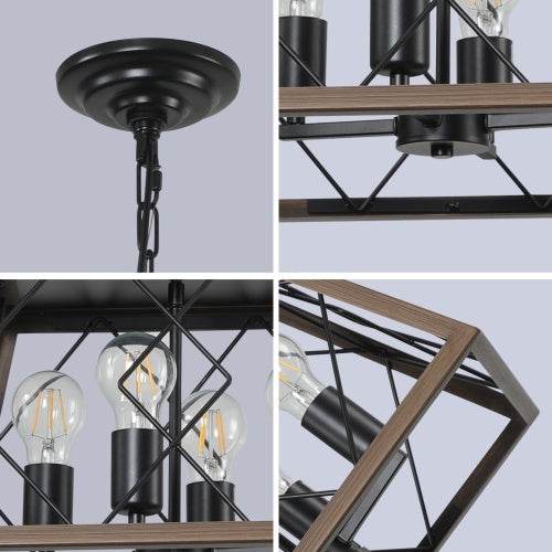 Vintage Farmhouse Chandelier - Stuff Hunt