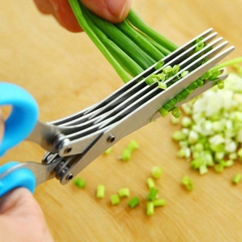 Multi-layer Green Onion Scissors - Stuff Hunt