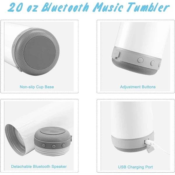 Bluetooth Music Tumbler - Stuff Hunt