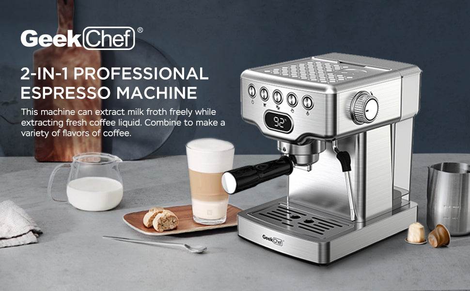 Geek Chef Espresso Machine - Stuff Hunt