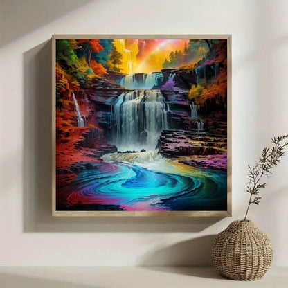 Round Water Diamond Art - Stuff Hunt